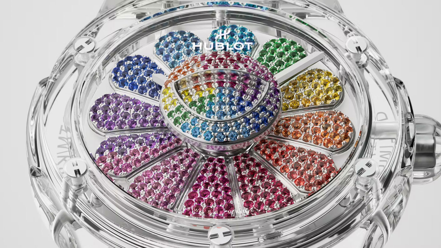 Hublot Takashi Murakami Sapphire Rainbow