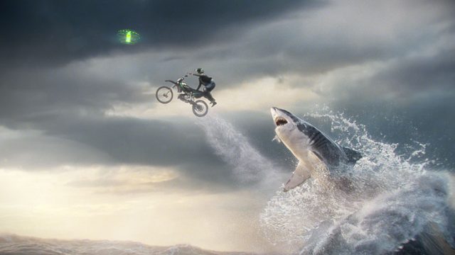 Mountain Dew Green Means Go Shark commercial | STASH MAGAZINE