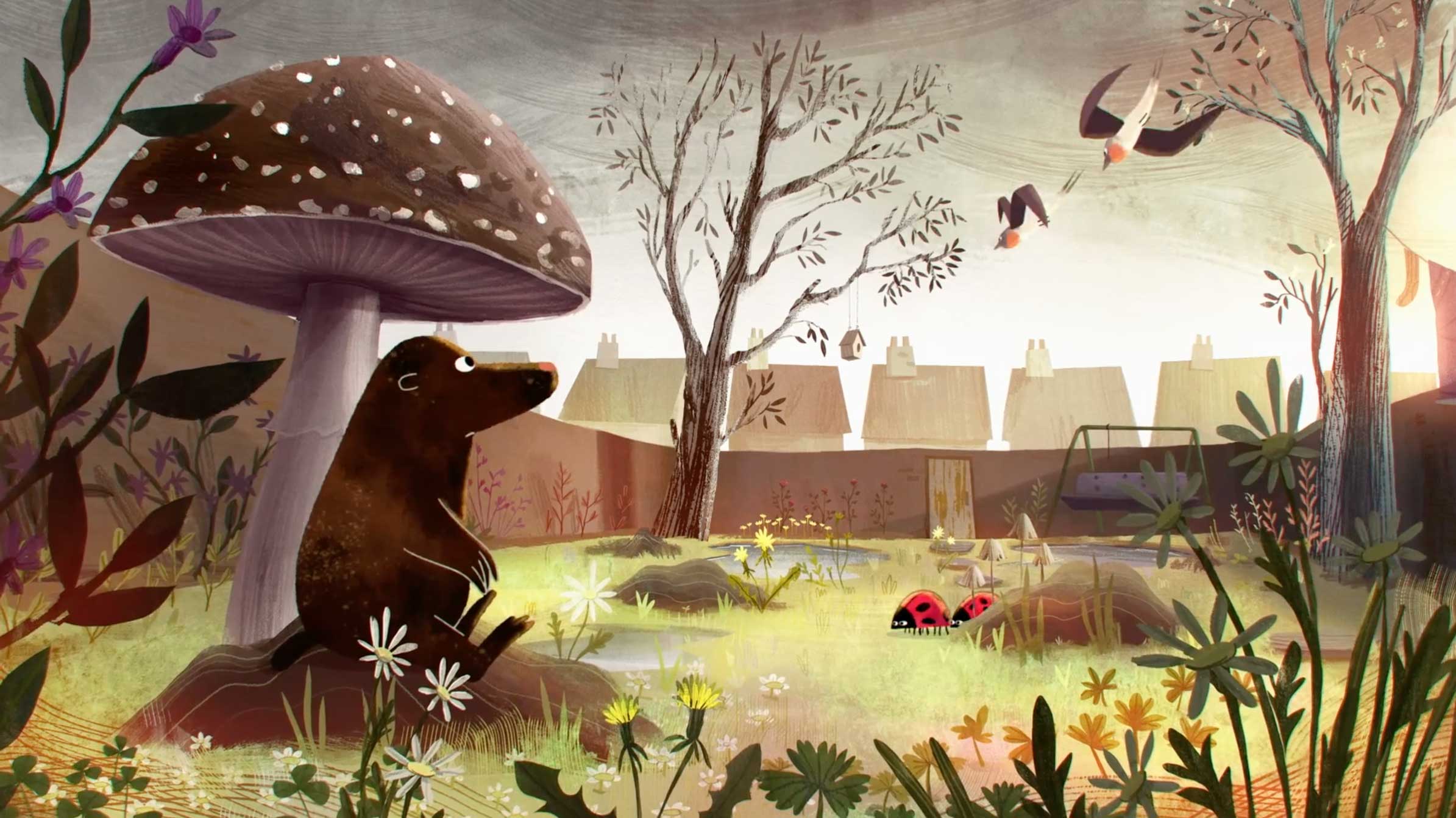 Asa Lucander and Aardman Groundwater Flooding Darcy the Mole | STASH MAGAZINE