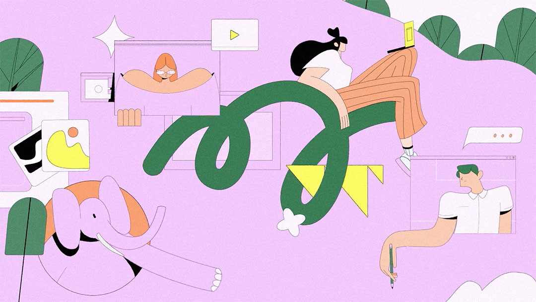 Bop Along to Elefante's Feel-Good Musical Manifesto - Motion design ...