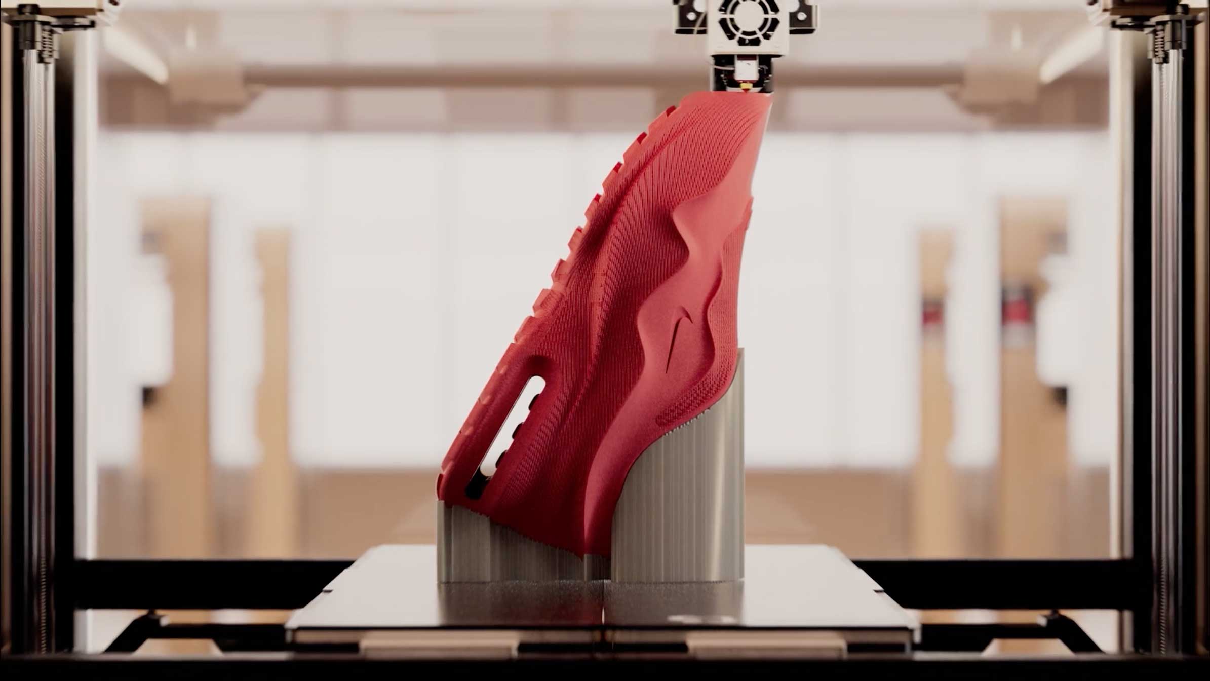 Nike Airmax 1000 3D printed shoe Already Been Chewed | STASH MAGAZINE