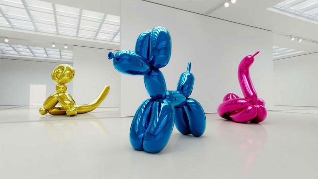 ManvsMachine Blows Up Jeff Koons for Squarespace