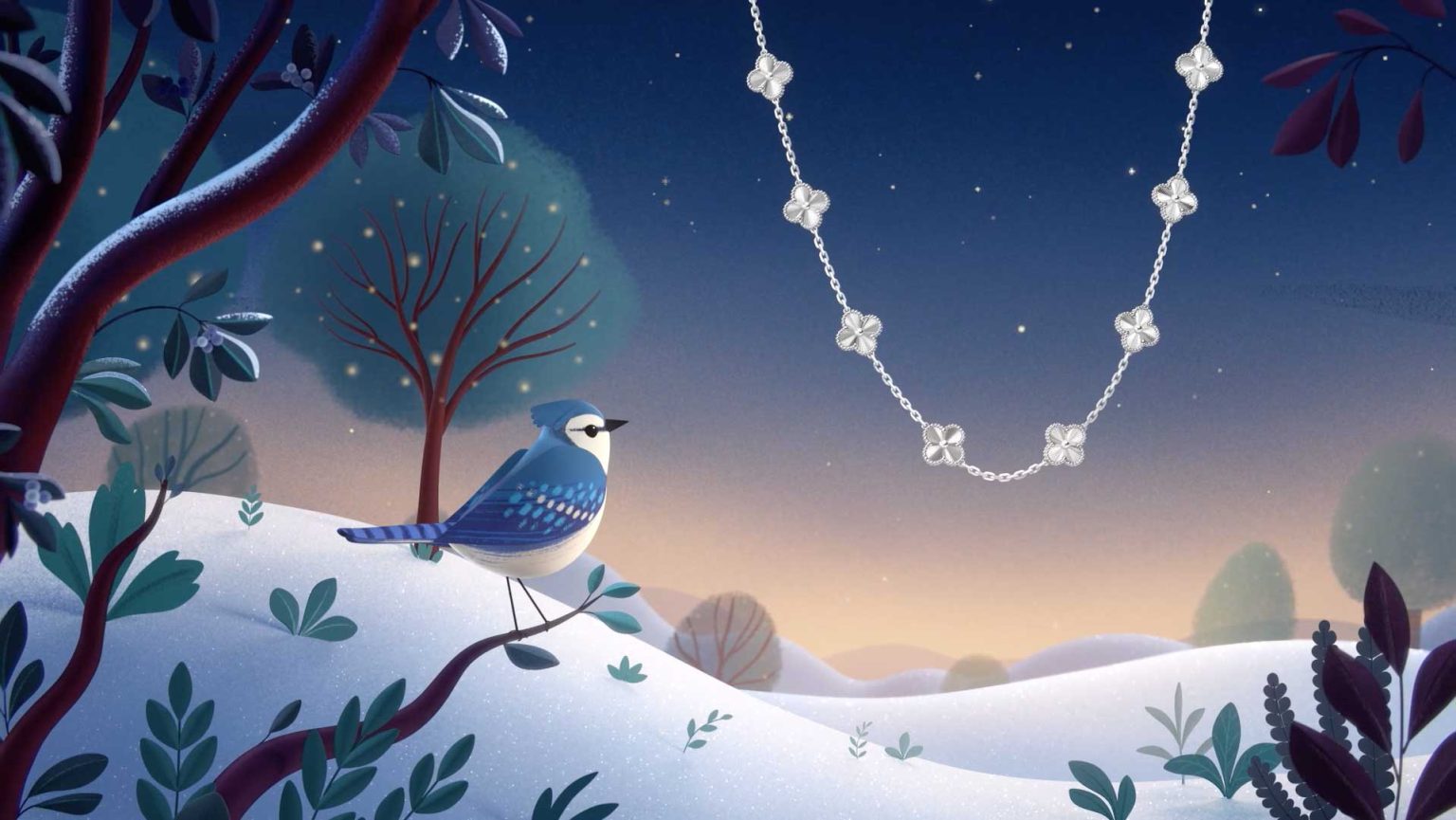 Van Cleef & Arpels "Alhambra Christmas" Brand Film by Burcu & Geoffrey