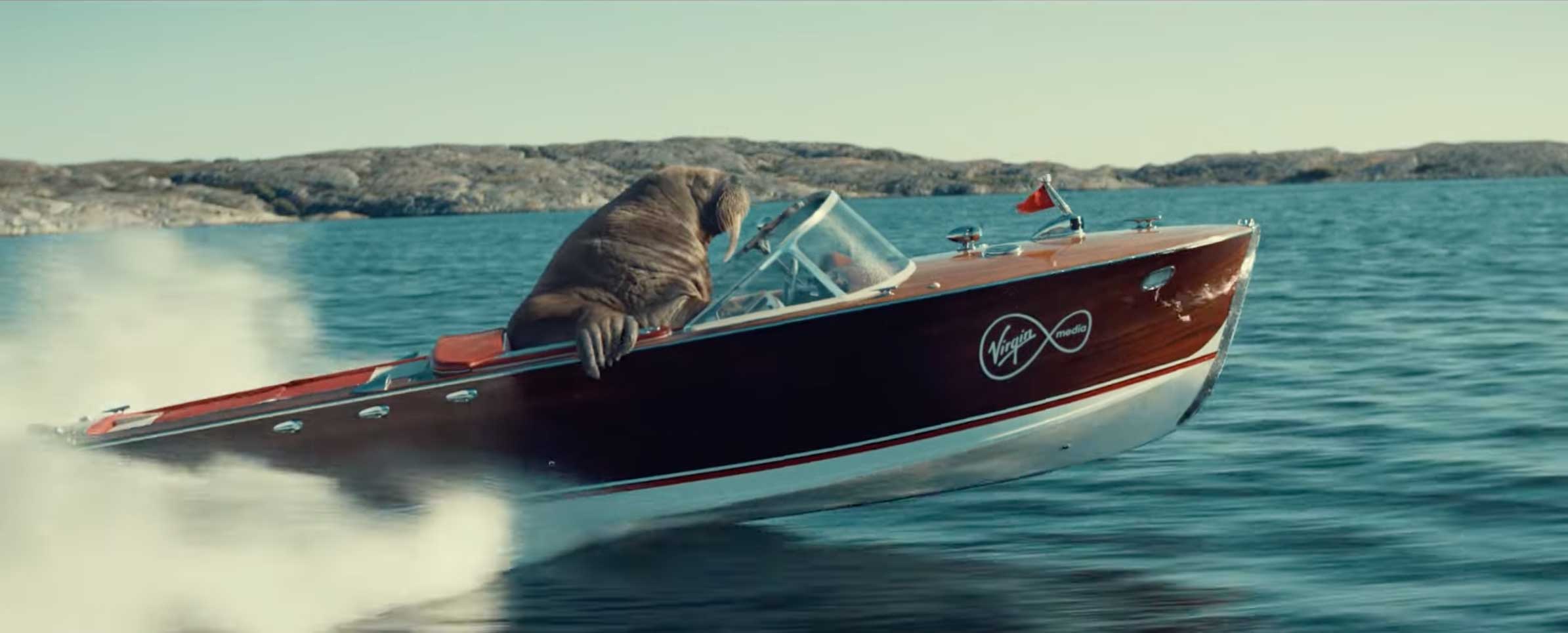 Virgin Media broadband Walrus Whizzer by Untold Studios and Andreas Nilsson | STASH MAGAZINE